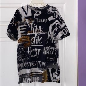 Victoria’s Secret x Balmain Oversized Graphic Tee